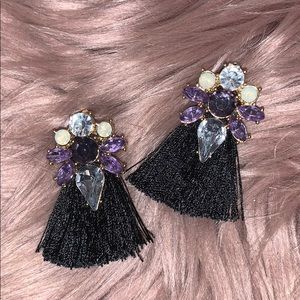 A beautiful and unique pair of earrings